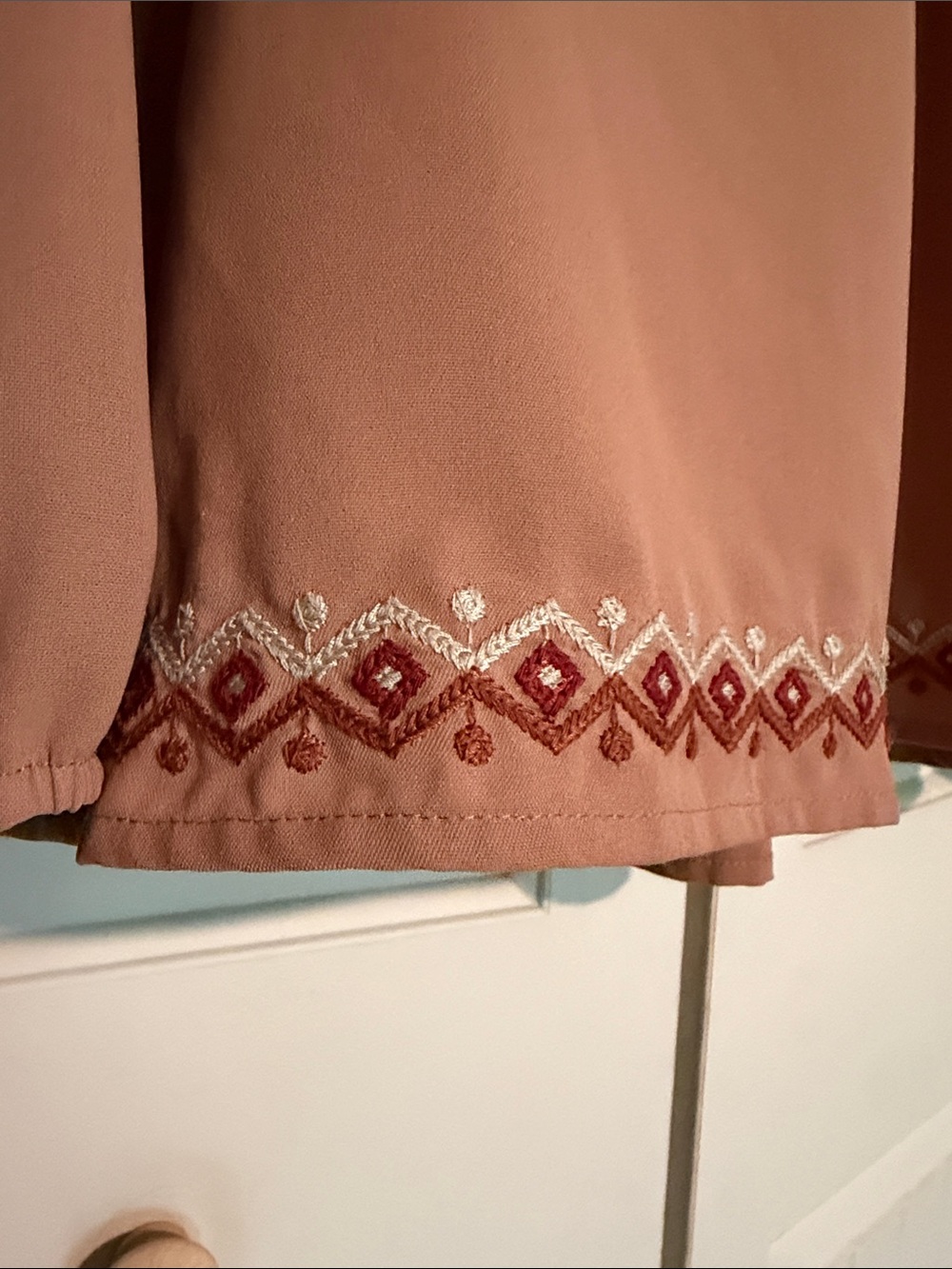 Savanna Jane Embroidered Peasant Tunic Boho - Picture 2 of 7